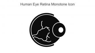 Human Eye Retina Monotone Icon In Powerpoint Pptx Png And Editable Eps Format