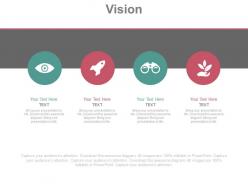 89935716 style essentials 1 our vision 4 piece powerpoint presentation diagram infographic slide