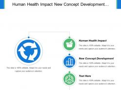 Human health impact new concept development functional optimization product