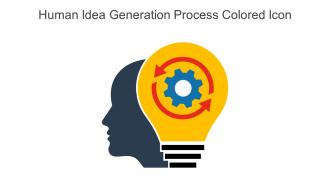 Human Idea Generation Process Colored Icon In Powerpoint Pptx Png And Editable Eps Format
