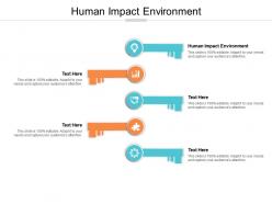 Human impact environment ppt powerpoint presentation file outfit cpb