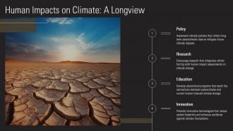 Human Impacts On Climate A Longview Paleoclimatology Ppt Sample ACP