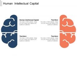 Human intellectual capital ppt powerpoint presentation gallery clipart cpb