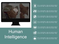 Human intelligence presentation visuals