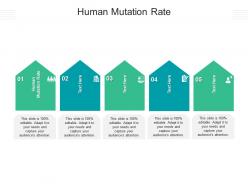 Human mutation rate ppt powerpoint presentation pictures show cpb