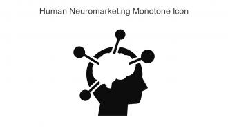 Human Neuromarketing Monotone Icon In Powerpoint Pptx Png And Editable Eps Format