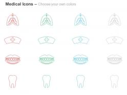 Human nurse dental tooth ppt icons graphics