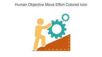 Human Objective Move Effort Colored Icon In Powerpoint Pptx Png And Editable Eps Format