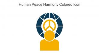 Human Peace Harmony Colored Icon In Powerpoint Pptx Png And Editable Eps Format