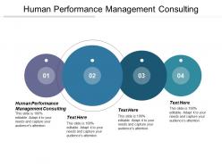 Human performance management consulting ppt powerpoint presentation file graphics design cpb