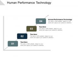 Human performance technology ppt powerpoint presentation file deck cpb