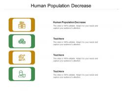 Human population decrease ppt powerpoint presentation slides design ideas cpb