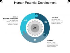 Human potential development ppt powerpoint presentation layouts show cpb
