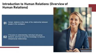 Human Relation powerpoint presentation and google slides ICP Professional Informative