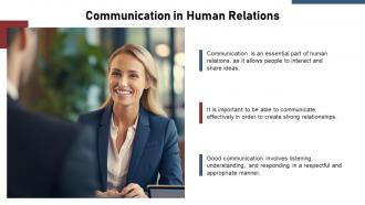 Human Relation powerpoint presentation and google slides ICP Visual Informative