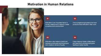 Human Relation powerpoint presentation and google slides ICP Professionally Informative