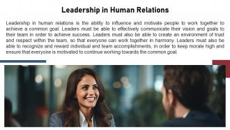 Human Relation powerpoint presentation and google slides ICP Attractive Informative