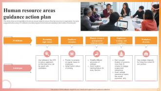 Human Resource Areas Guidance Action Plan