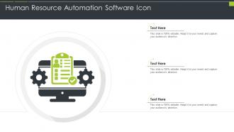 Human Resource Automation Software Icon