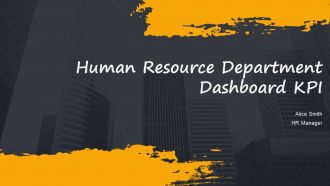 Human Resource Department Dashboard KPI PPT Sample AT Human Resource Department Dashboard KPI PPT Sample AT