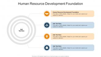 Human Resource Development Foundation In Powerpoint And Google Slides Cpb