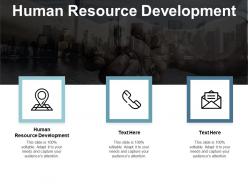 Human resource development ppt powerpoint presentation icon structure cpb