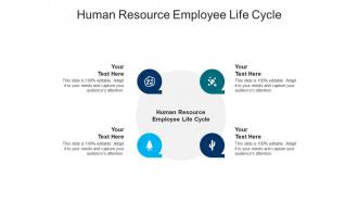 Human resource employee life cycle ppt powerpoint presentation professional skills cpb
