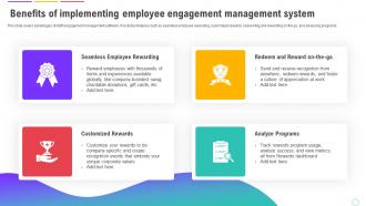 Human Resource Management Benefits Of Implementing Employee Engagement Management