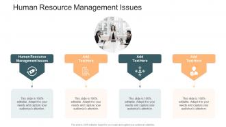 Human Resource Management Issues In Powerpoint And Google Slides Cpb