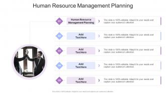 Human Resource Management Planning In Powerpoint And Google Slides Cpb