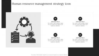 Human Resource Management Strategy Icon