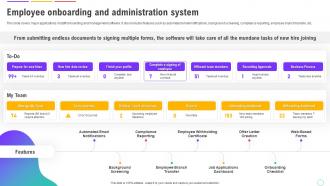 Human Resource Management System Employee Onboarding And Administration System