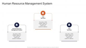 Human Resource Management System In Powerpoint And Google Slides Cpb