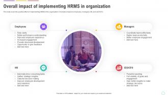 Human Resource Management System Overall Impact Of Implementing HRMS In Organization