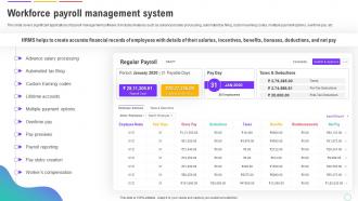 Human Resource Management System Workforce Payroll Management System