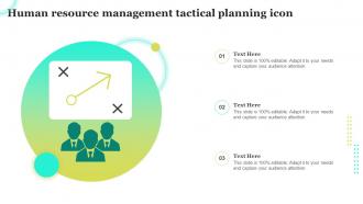 Human Resource Management Tactical Planning Icon