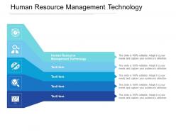 Human resource management technology ppt powerpoint presentation portfolio objects cpb