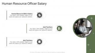 Human Resource Officer Salary In Powerpoint And Google Slides Cpb