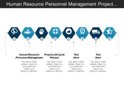 Human resource personnel management project life cycle phases cpb