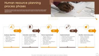 Human Resource Planning Process Phases