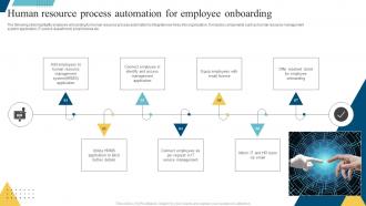 Human Resource Process Automation For Employee Onboarding