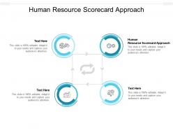 Human resource scorecard approach ppt powerpoint presentation icon tips cpb