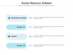 Human resource software ppt powerpoint presentation summary example introduction cpb