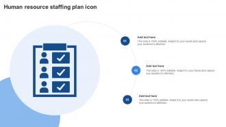 Human Resource Staffing Plan Icon