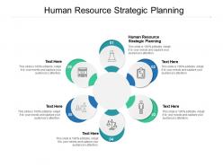 Human resource strategic planning ppt powerpoint presentation diagrams cpb