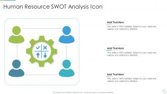 Human Resource SWOT Analysis Icon