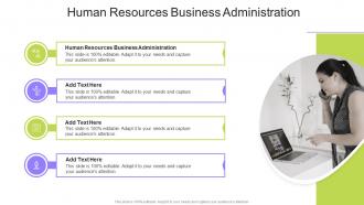 Human Resources Business Administration In Powerpoint And Google Slides Cpb