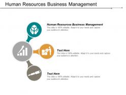 Human resources business management ppt powerpoint presentation infographic template samples cpb