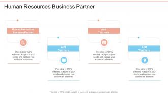 Human Resources Business Partner In Powerpoint And Google Slides Cpb