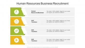 Human Resources Business Recruitment In Powerpoint And Google Slides Cpb